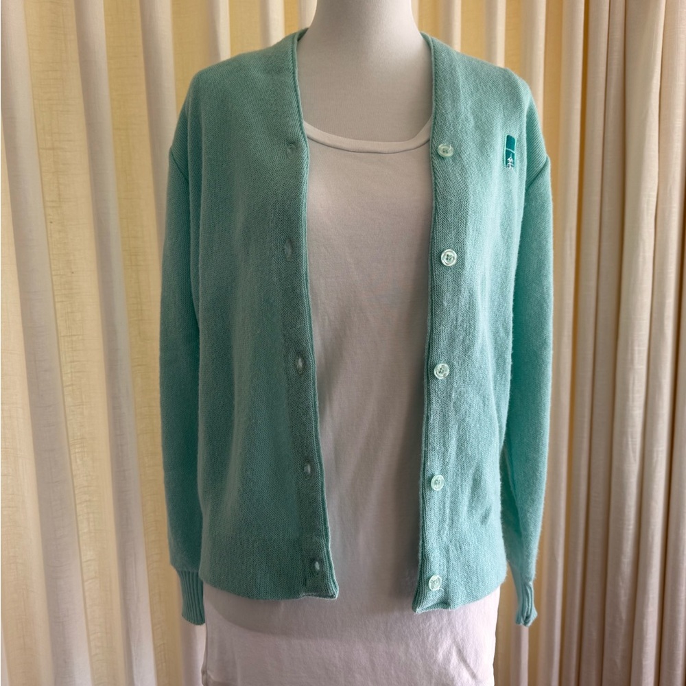 Haymater The Homestead Cardigan Sweater Womens Golf Resort Granny